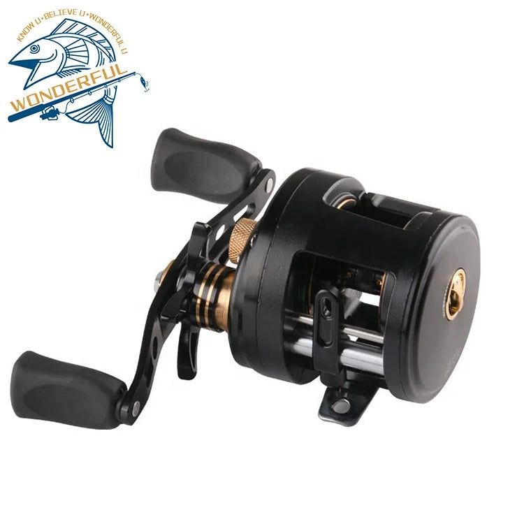 Wholesale Price 9+1BB CNC Black Aluminium Alloy 10kg Max Drag Big Game Saltwater Bait Casting Trolling Drum Reel