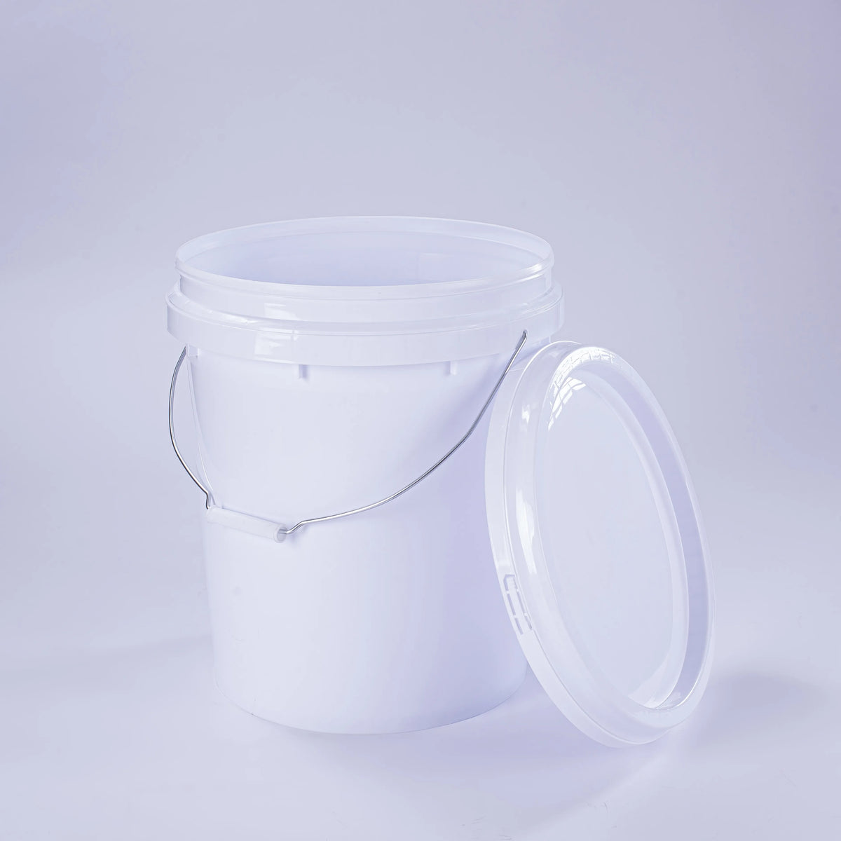 Black Bucket 18L Paint Drums Plastic Storage Drums