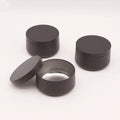 4oz 8oz Black Metal Empty Small Round Candle Tins with Screen Printing and Custom Logo for Candle Making