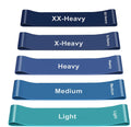 Fitness Customized Color Exercise Elastic Hip Circle Resistance Bands