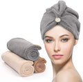 Strong Microfiber Quick Dry Hair Turban Towel Water Absorbent for Cleaning and Hair Wrapping