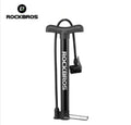 ROCKBROS Portable Aluminum Alloy Tire Hand Pump with Presta/Schrader AV/FV Valves 80-130PSI 375g for MTB & Road Bikes