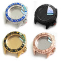 Custom 42mm Ceramic Bezel Insert Sapphire Glass Stainless Steel Watch Case Cover SKX007 Movement Parts Wristwatch Tools Parts