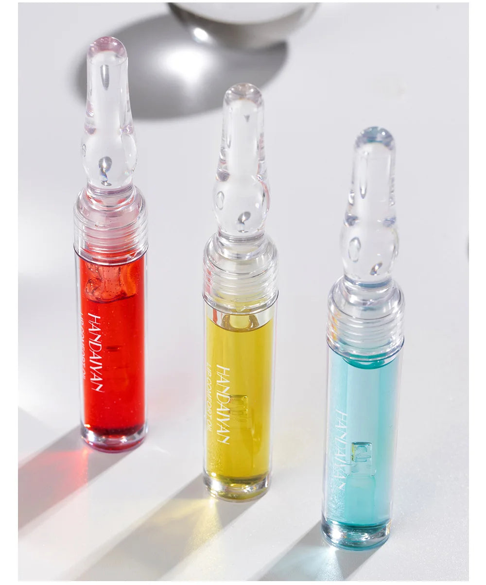Juice Lip Stain Moisturizing Lip Oil Long Lasting Not Easy to Decolorize Glossy Lip Gloss