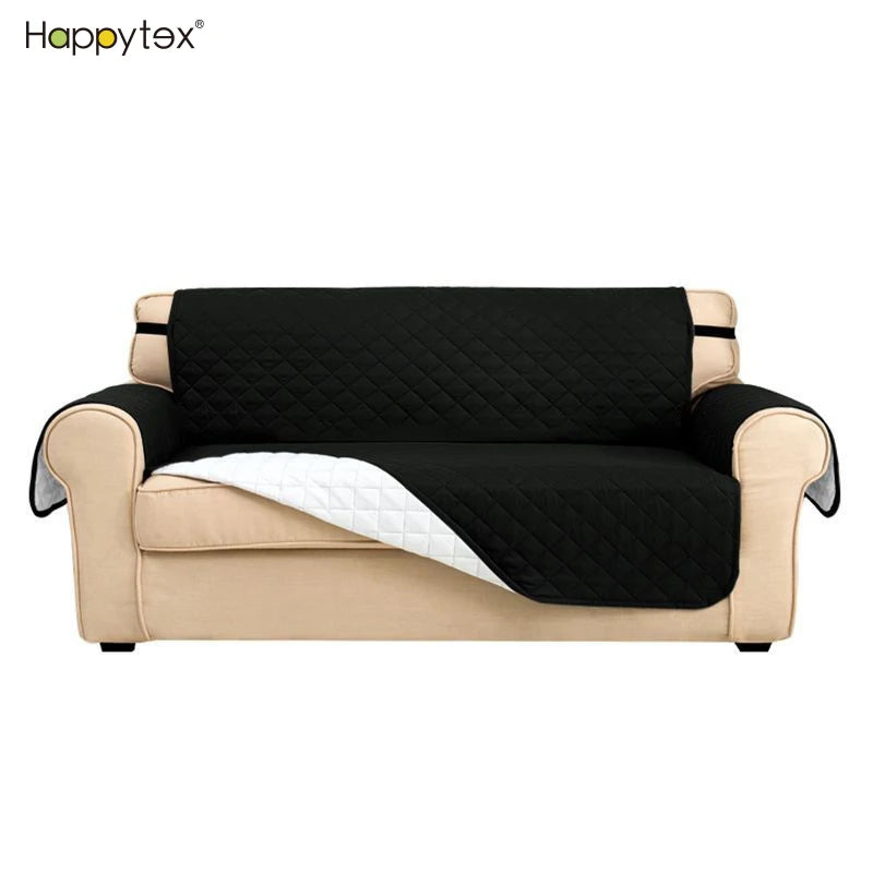 Fashion Polyester Waterproof 3 Seater Couch Slipcover Removable Anti-Dirty Seat Chair Cover Anti Slip With Elastic Strap