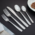 Ruikaisi Rose Gold Cutlery Sets Wholesale Stainless Steel Matte Black Silverware Set With Logo