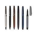 GemFully B2b Ecommerce Marketplace Business Merch Pen Brown Leather Pens Corporate Black Pens in Box