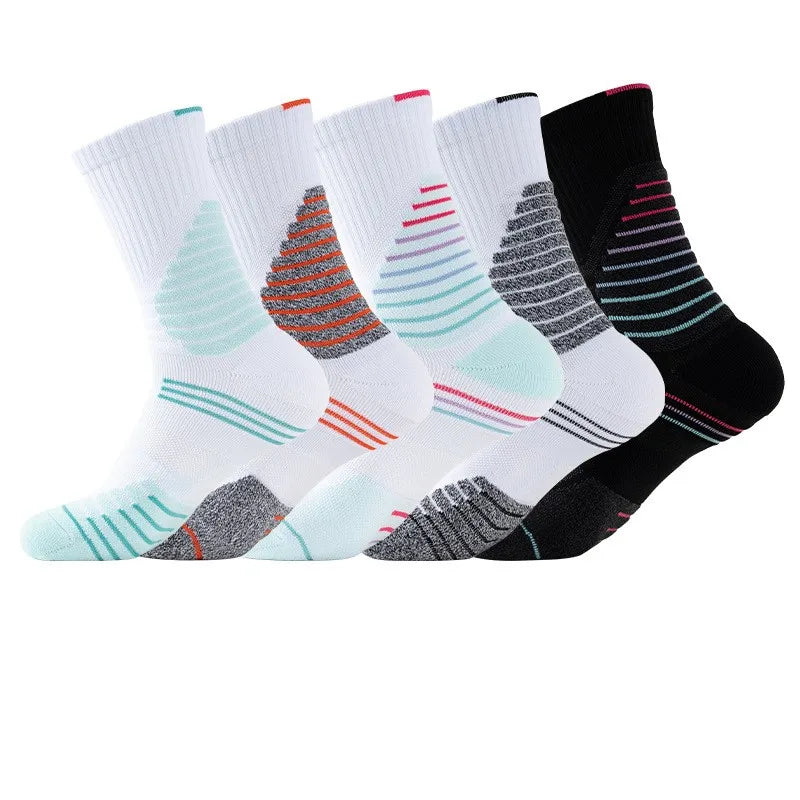 Irsolis ODM Thick Elite Basketball High Crew Socks Mens Womens Suitable Team Sport Long Basketball Compression Socks