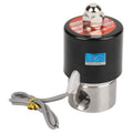 1/8 1/4 Inch Port 2S025-08/06 2/2 Way Normally Closed Stainless Steel Miniature Water Solenoid Valve 12V 24V 110V 220V