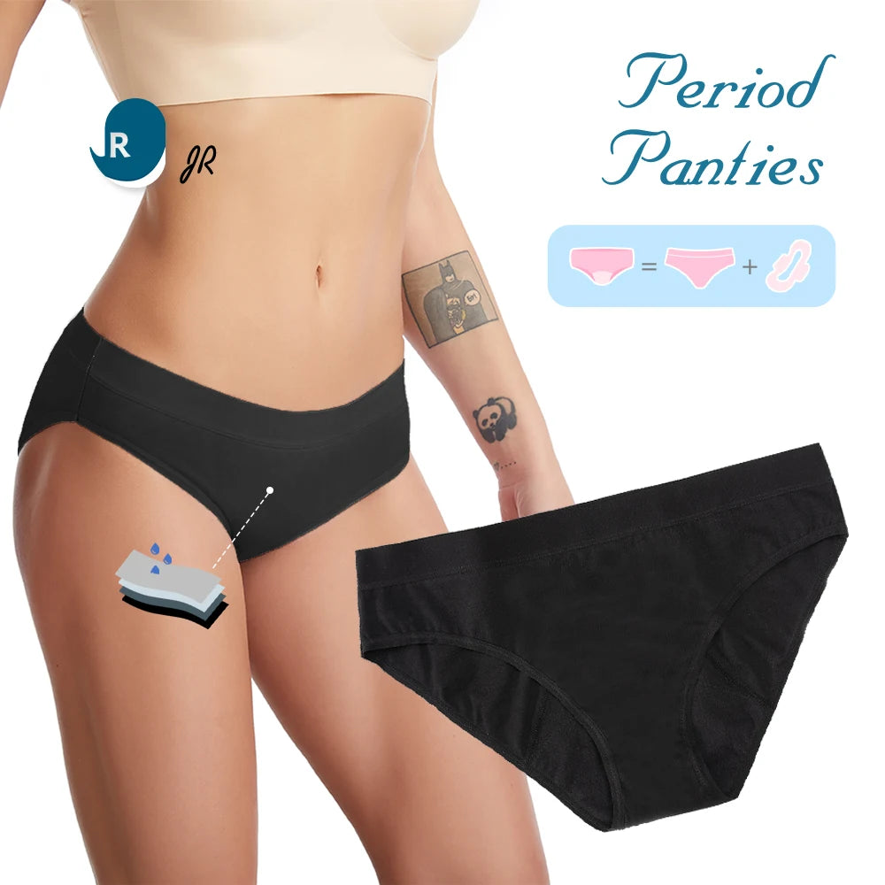 2025 Hot Sale Wholesale 4 Layer Leak-proof Breathable Mesh Women Menstrual Period Panties Menstrual Pants