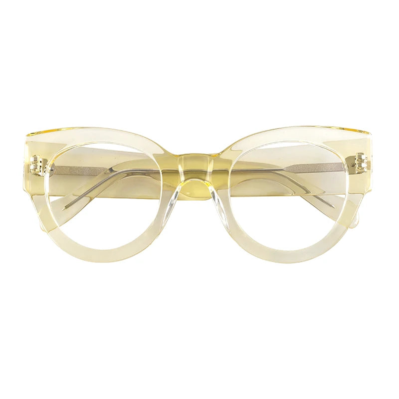 Fashionable Personality Large Glasses Frame Stylish Acetate Women Glasses