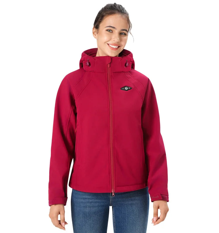 Custom Electric Heated Winter Sports Jacket Waterproof Casual Style Battery Pack Zipper Direct Factory Supply for Skiing Hiking
