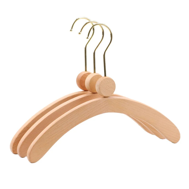 Wholesale Manufacture Wooden Hangers Clothes Coat Hanger for Children