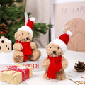Cute Christmas Plush Foam Bear Doll Ornamentfor Christmas Decoration Christmas Tree Hanging