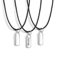 Wholesale Custom Blank Bar Pendant Name Plate Jewelry Stainless Steel Tags Pendants Necklace