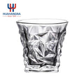 RTS Wholesale 250ml 8.5oz Old Fashioned Transparent Crystal Clear Personalized Whiskey Glasses in Stock