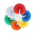 Promotional Eco-friendly Paper Portable Fan Hand Custom Printed Logo DIY Plastic Hand Fan Round Paper Fan Beauty