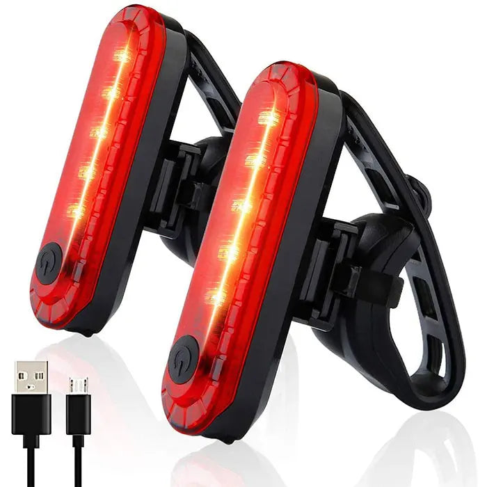 SEEYOO BL-B056 IPX5 Waterproof 5 LED Bicycle Tail Light 4 Modes USB Rechargeable Night Riding Accessories Battery