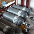 Portable 6.8L Composite Air Tank Carbon Fiber Compressed Air Tank