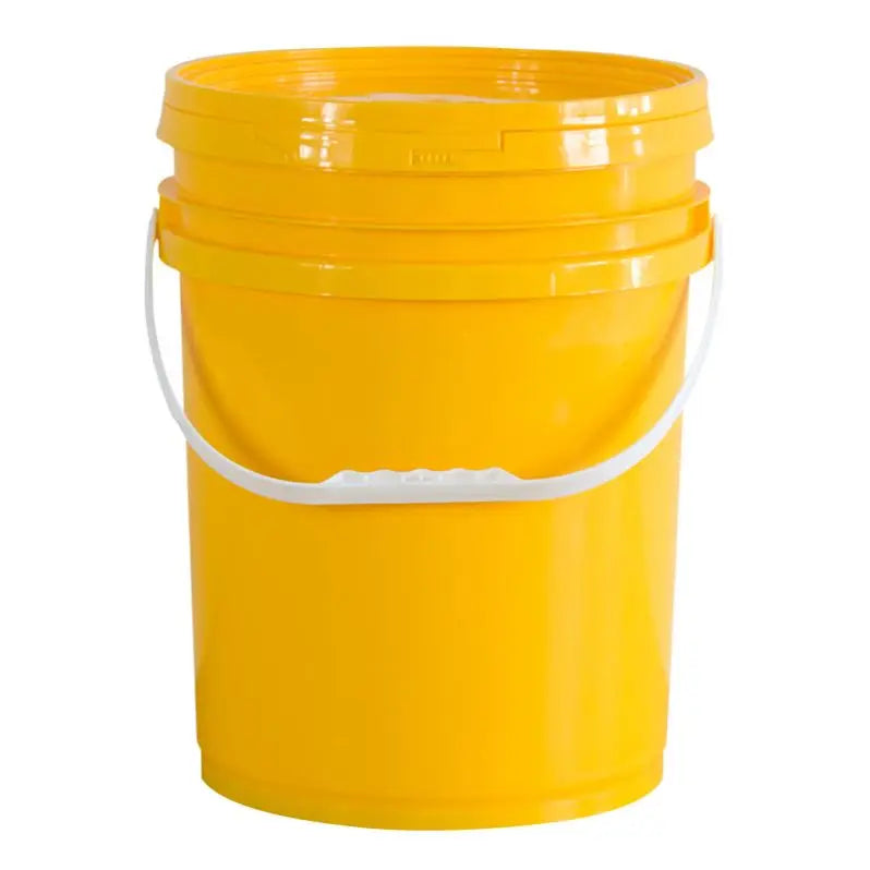 Hot Sale Recyclable Food Grade Tamper Evident 500ml-1L-20L Transparent Round Plastic Paint Bucket with Sealing Lid
