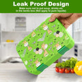Aohea Customizable Children  Leakproof Bento Box Kids Plastic Food Lunch Box Container Lunch Box Kids Set for School