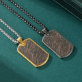 Street Art Design Gorgeous 18K Gold Plated Stainless Steel Handmade Jewelry Mens Popular Irregular Pattern Pendant Necklace