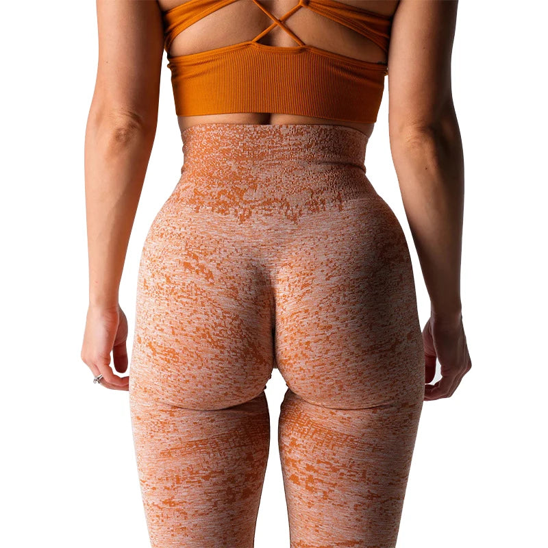 Women's High-Rise Tummy Control Booty Leggings Stretch Non-See Thick Seamless Breathable XS Fitness Sportswear OEM/Stock Supply