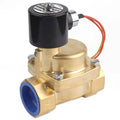 Ningbo Durable Reliable Brass Stem Electromagnetic Valve Hydraulic Solenoid Valve 24V for Fluid Control
