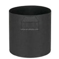 25 Gallon Black Round Fabric Garden Planting Container Breathable Felt Grow Bags