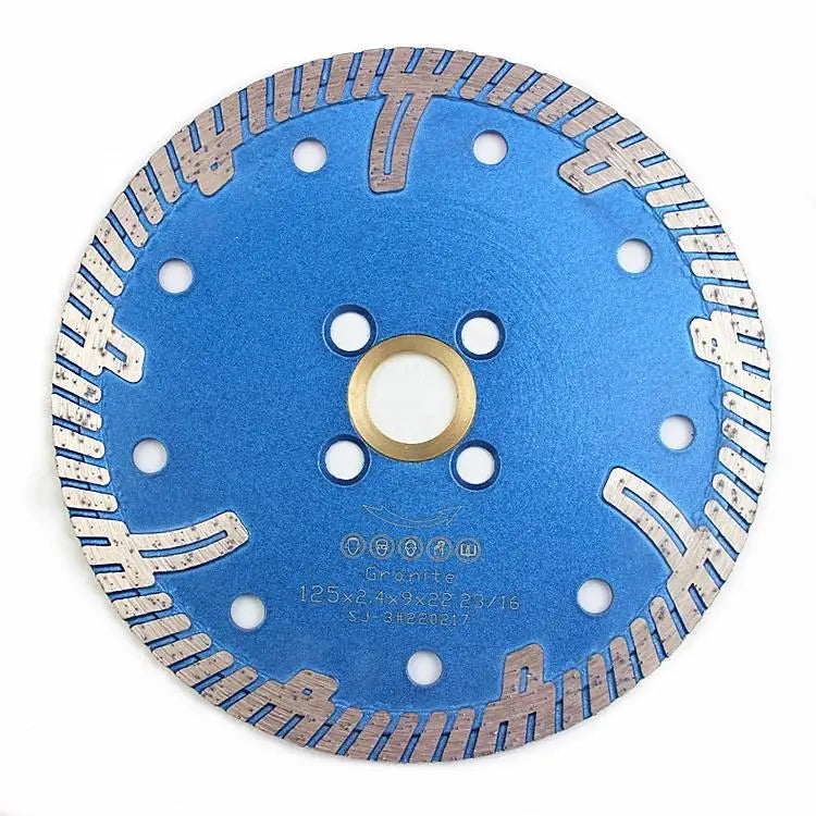 JDK 5 Inch 6 Inch Turbo Diamond Saw Blade Dry Cutting Disc Sharp Cutting Granite Stone Durable Diamond Blade Construction Tool