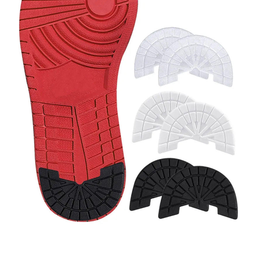 Shoe Sole Protectors Rubber Sneaker Protector Pads Heel Side Wear Repair Adhesive Stickers Shoe Sole Stickers