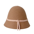 Ready to Ship New Fashion Chic Men 100% Wool Felt German Germany Alpine Hats Bavaria Hat with Rope