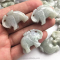 Certified Grade a Jade  Elephant Pendant Jewelry Parts Wholesale DIY Jade Sihui Jewelry Accessories