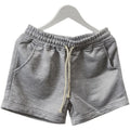Custom Logo Mens Womens Cotton Shorts Sweat Fitness Running Short Breathable Gym Shorts Cotton Shorts