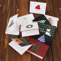 Personalised Handmade Small Business Merry Christmas Greeting Card Printing