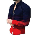 Factory Direct Sale Men's Floral Anti-Wrinkle Breathable Casual Shirts Spring Season