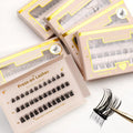 Compact Individual Pack Lash Clusters Space Saving Ideal for Business Trip Beauty Use