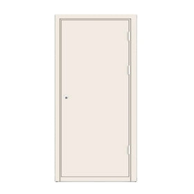 Metal Exterior Door Frame Single Swing Steel Commercial Modern Fire Prevention Soundproof Doors Finished for Hotel School