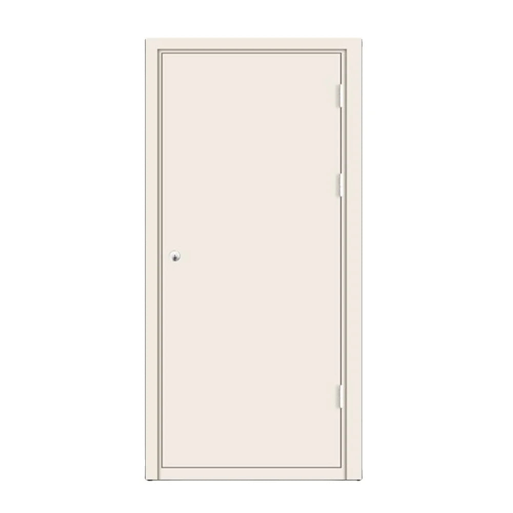Metal Exterior Door Frame Single Swing Steel Commercial Modern Fire Prevention Soundproof Doors Finished for Hotel School