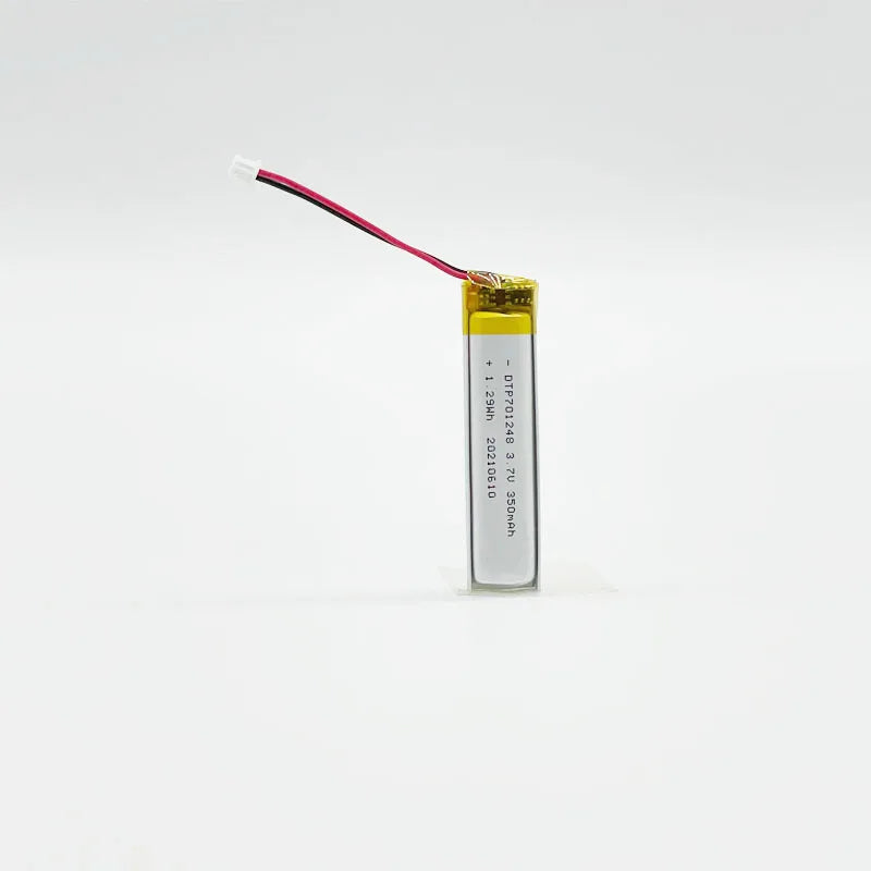Factory Customize DTP 701248 3.7v 350mah Lithium Li Polymer Battery Lipo Rechargeable Batteries in Stock for Sale