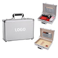 Aluminum Hard Shell Storage Case - 6-Digit Combination Lock + Custom Foam/Logo Waterproof & REACH Compliant