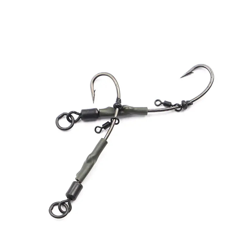Carp Fishing Rig Hook  Combination Tied Hair Carp  Barbel Rigs  Fishing Tackle