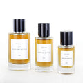Custom 25ml 30ml Round Perfume Spray Bottle 50ml Perfume Glass Bottle With Magnetic Cap