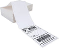 Factory Wholesale 4X6 White Thermal Waterproof Adhesive Sticker Folding Shipping Labels for Supermarket Use 100X150