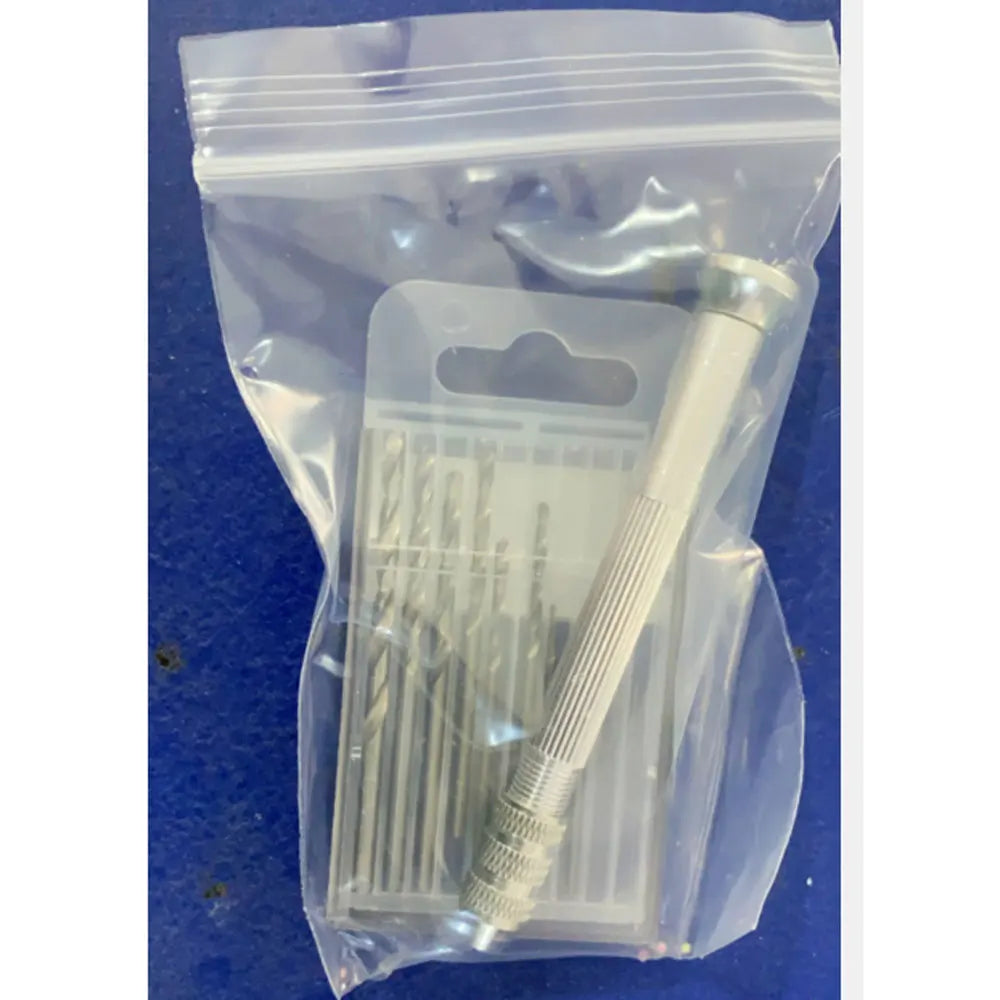 Mini Manual Aluminum Hand Drill Chuck Twist Micro Drill Bit Tool for DIY Carving Wood Jewelry Tool