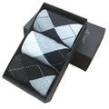 Autumn Winter Men's Casual Socks High Quality Polyester Crew Tube Socks Anti-Slip Breathable Features Gift Box Packaging Cuff
