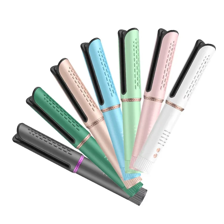 Curling Iron 360 Airflow Styler Hair Straightener and Curler 3 in 1 with 80 Air Vents PTC Fast Heat-Up 3D Floating Plate