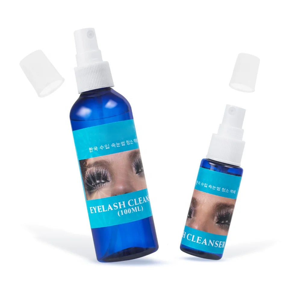Eyelash Cleaning Liquid False Eyelash Extension Clean Spray Grafting Cleaner Primer Grafting Eyelash Cleanser Eye Care