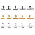 Gaby New Ear Waterproof Earrings External Thread Piercing Earring Jewelry