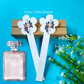 Custom Printed Offset Cardboard Perfume Tester Strips Fragrance Blotter Business Card Style Paper
